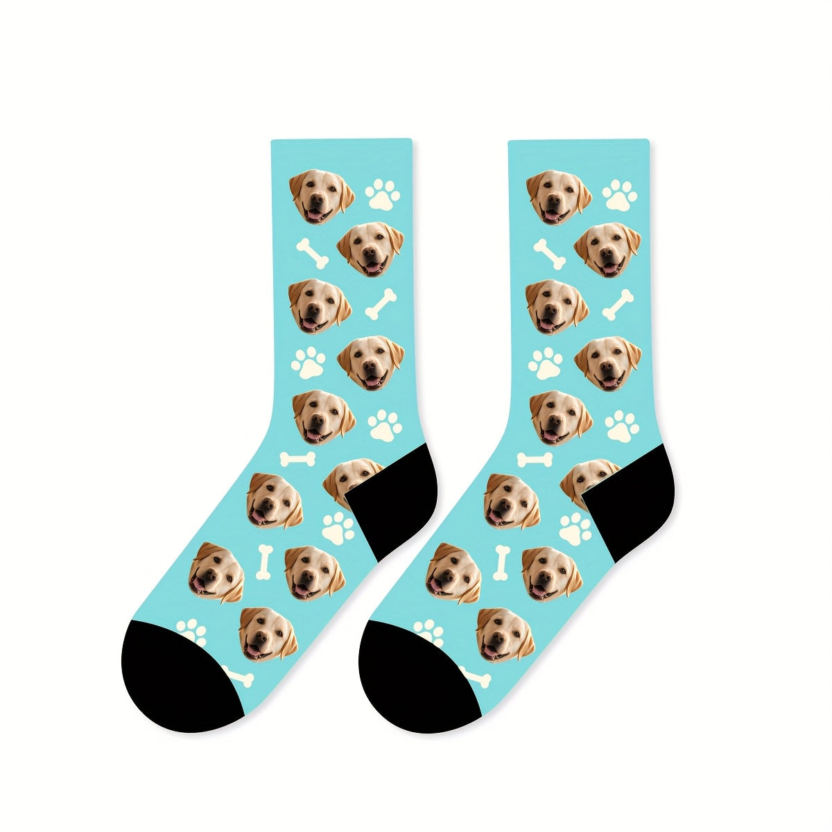Custom Pet Portrait Socks