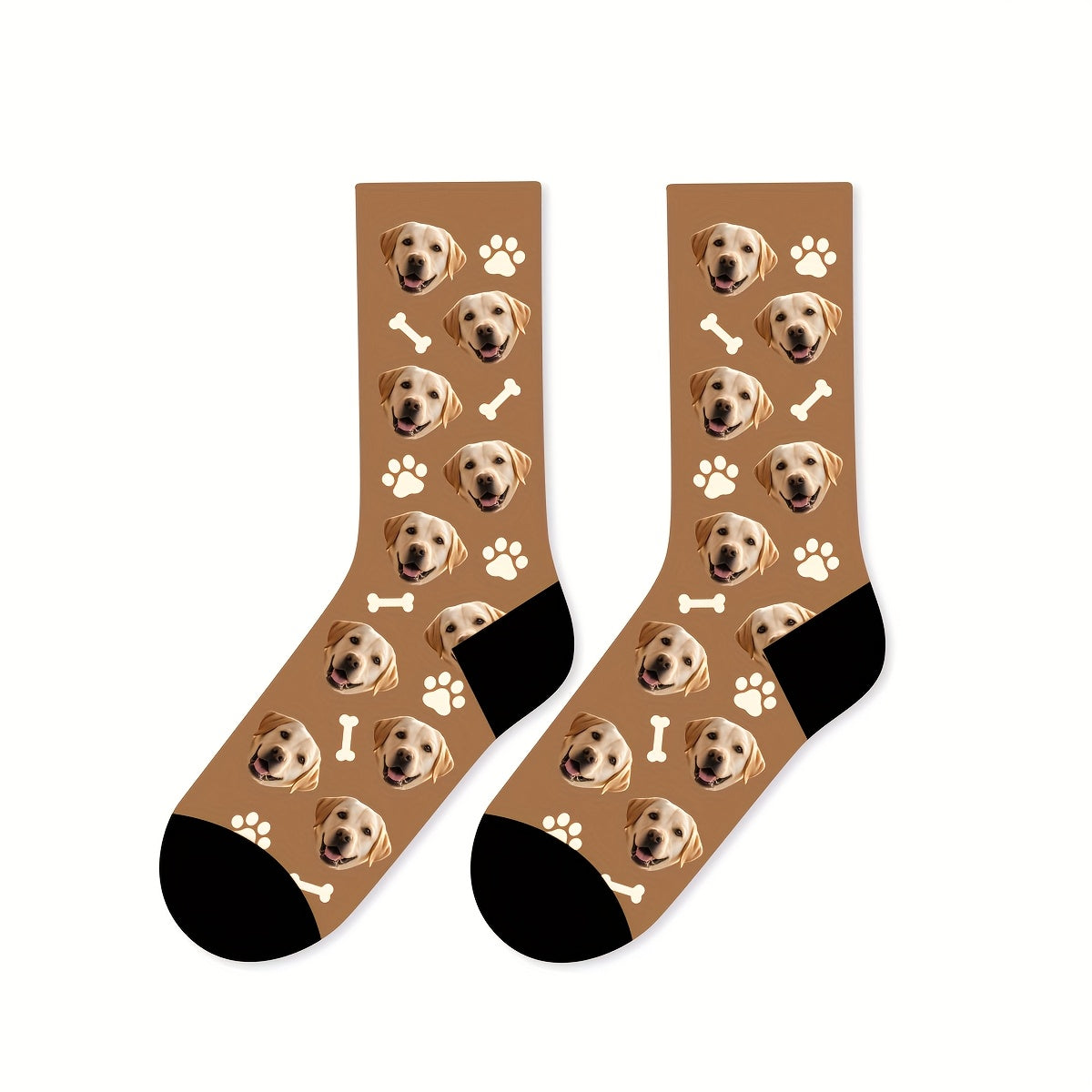 Custom Pet Portrait Socks