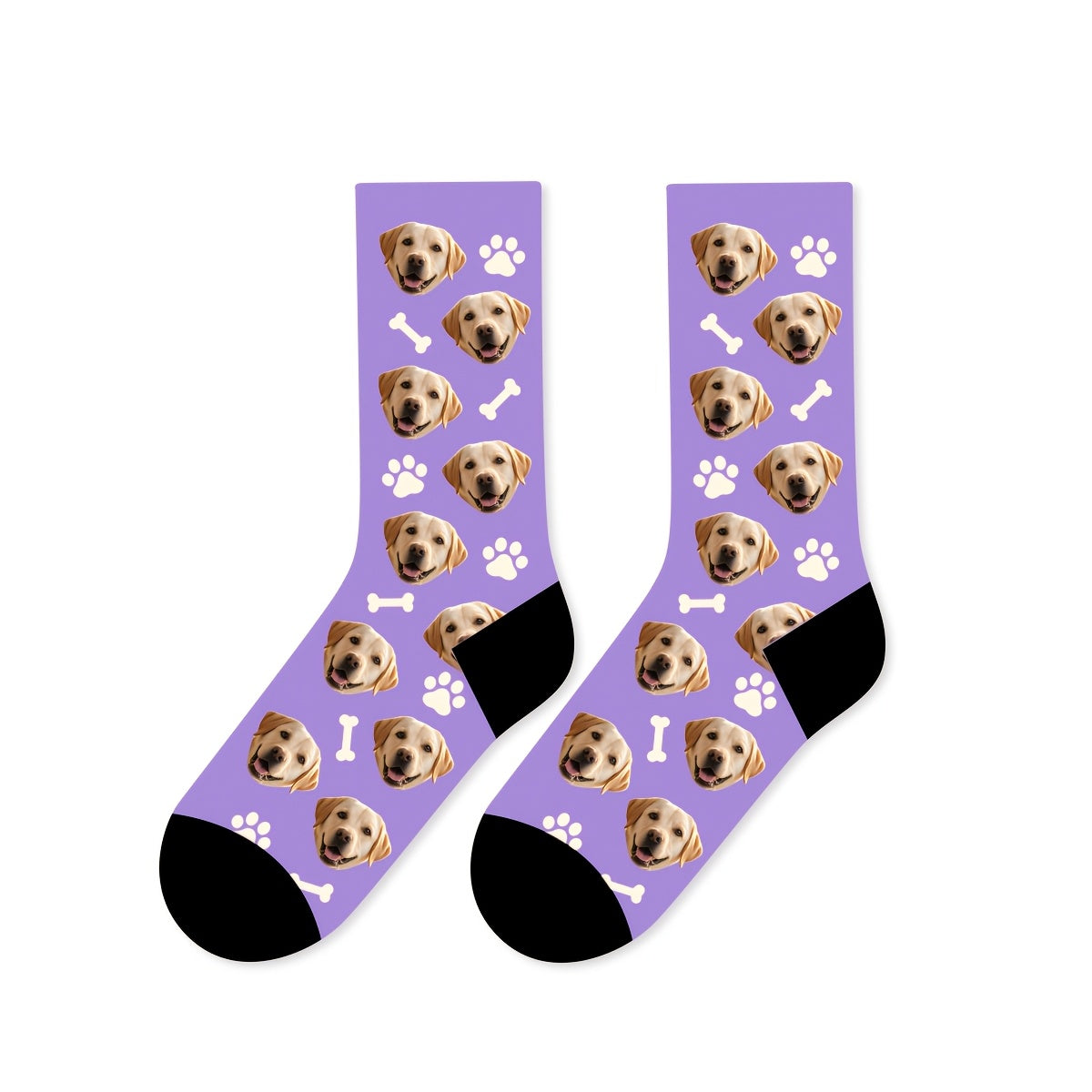 Custom Pet Portrait Socks