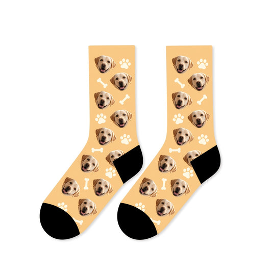 Custom Pet Portrait Socks