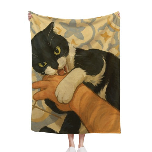 Custom Pet Throw Blanket