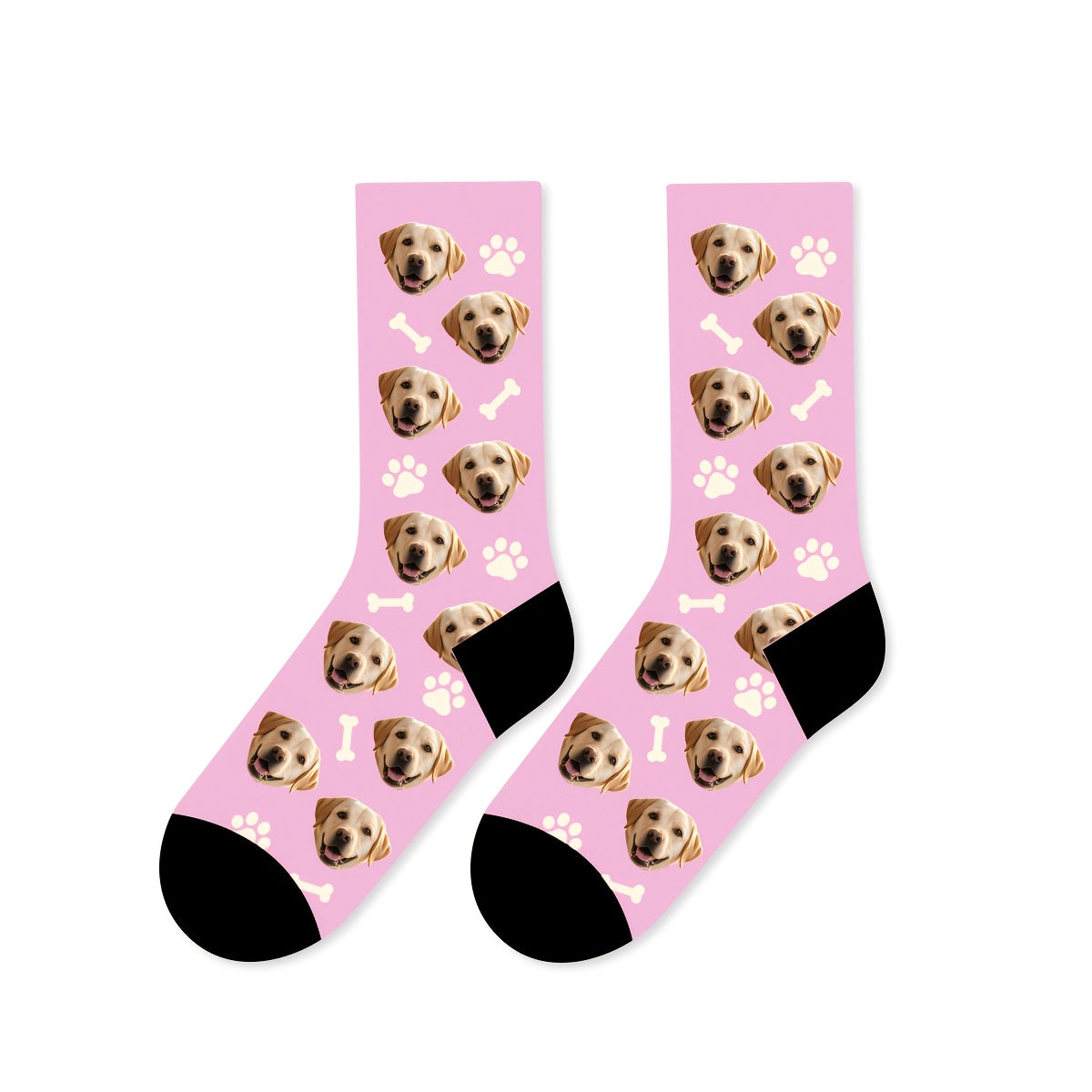 Custom Pet Portrait Socks